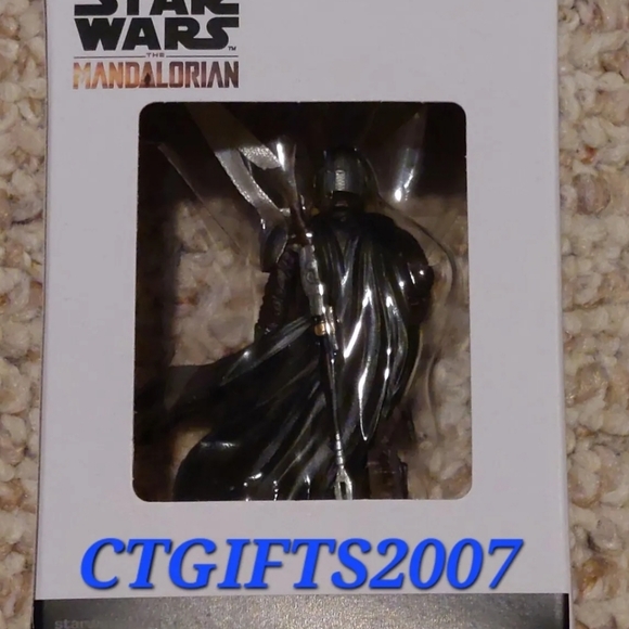 2020 Hallmark Star Wars The Mandalorian Ornament VHTF RARE Gun Down & White Box. - Picture 5 of 10